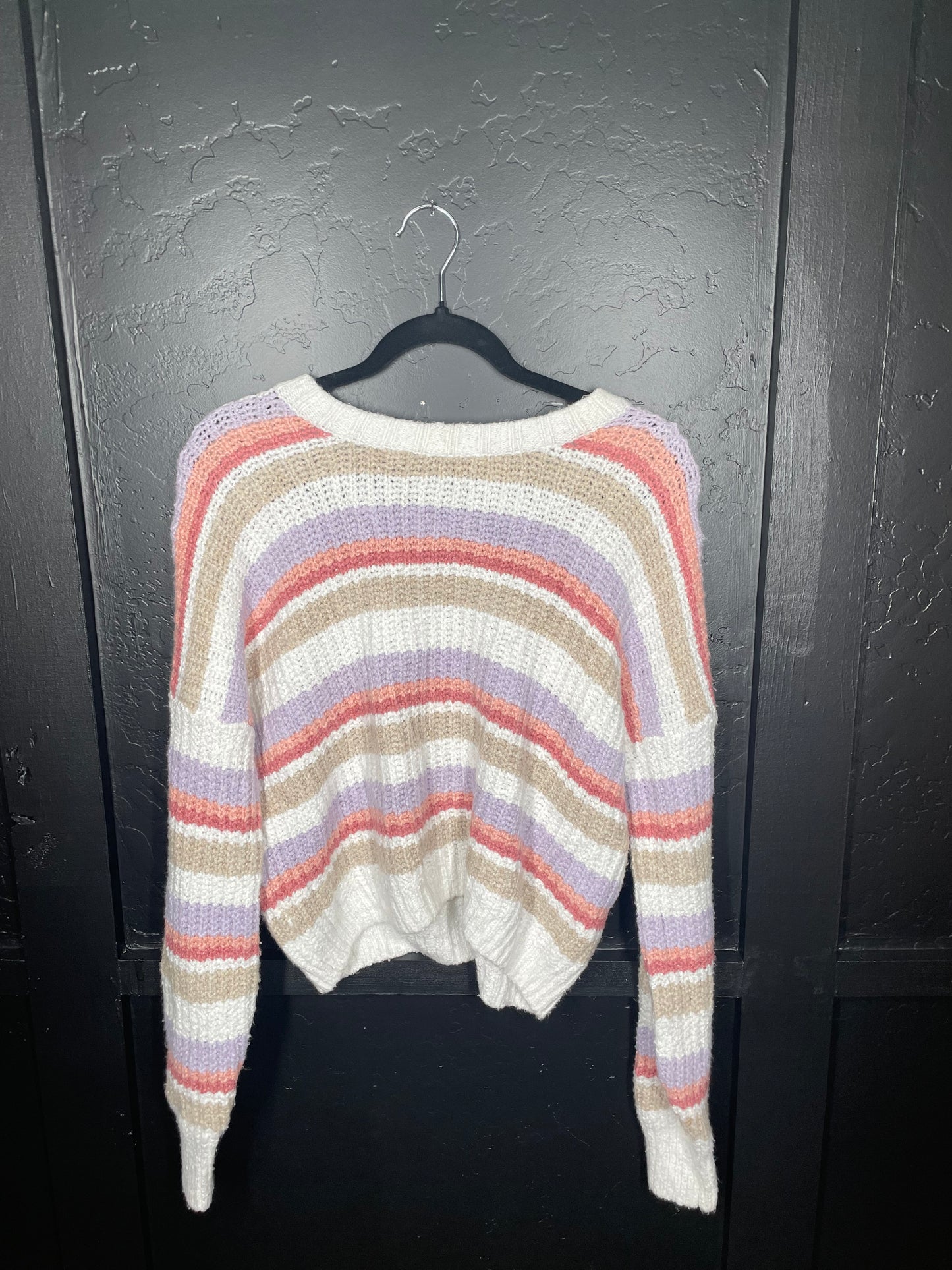 Striped Knit Sweater