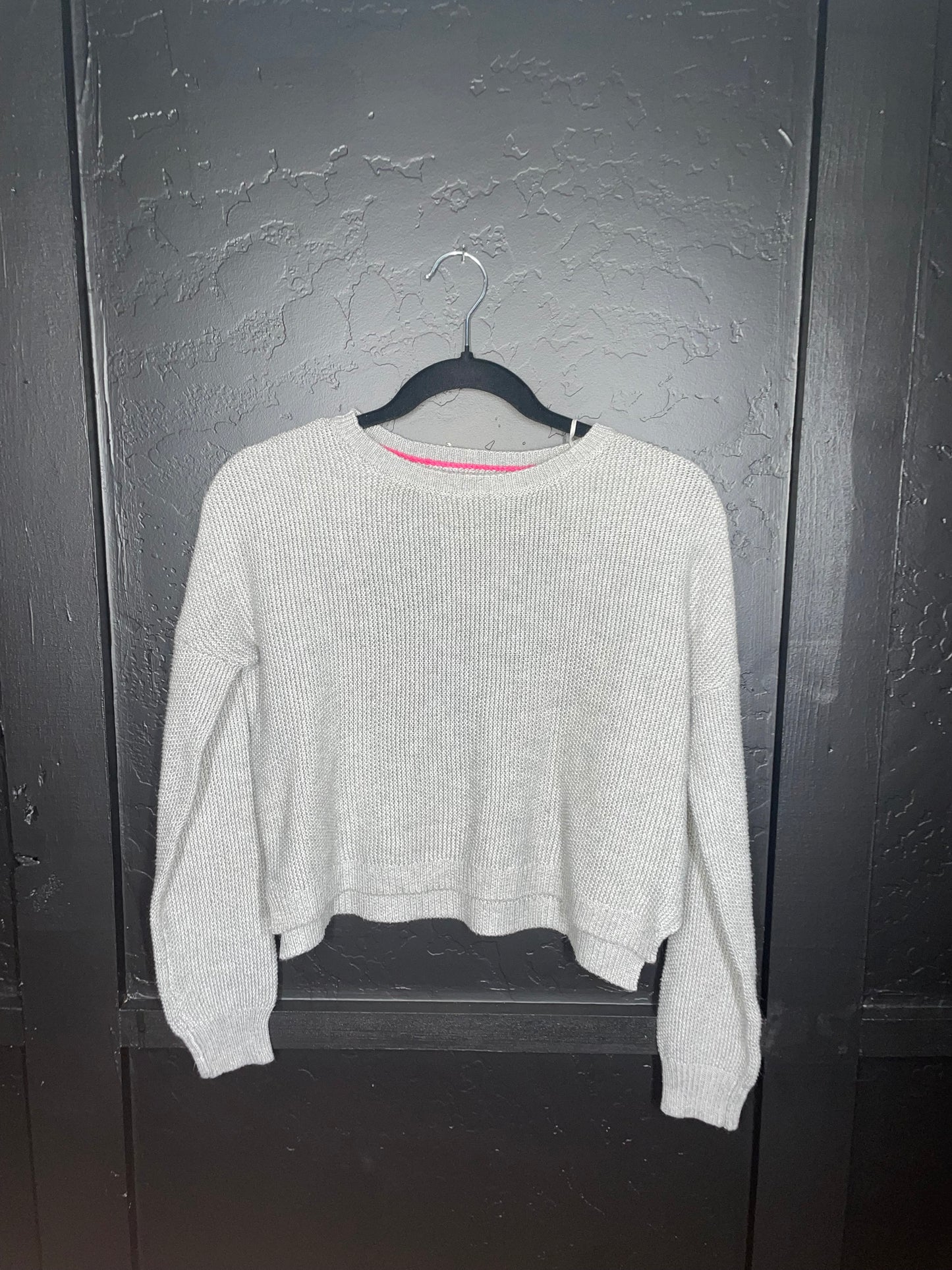 Grey Knit Sweater