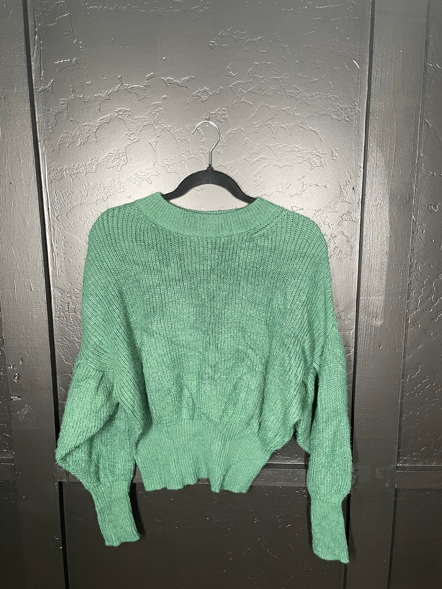 Green Knit Sweater