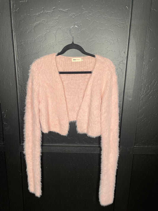 Pink Fuzzy Sweater