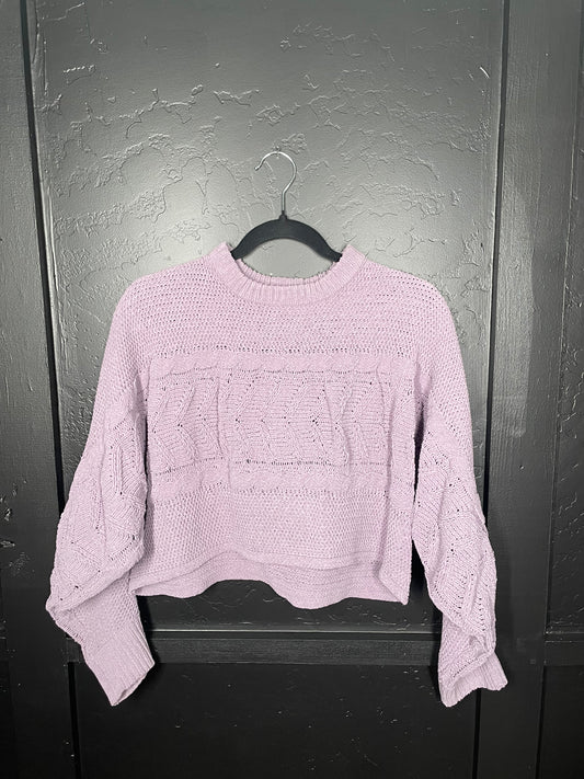 Purple Knit Sweater