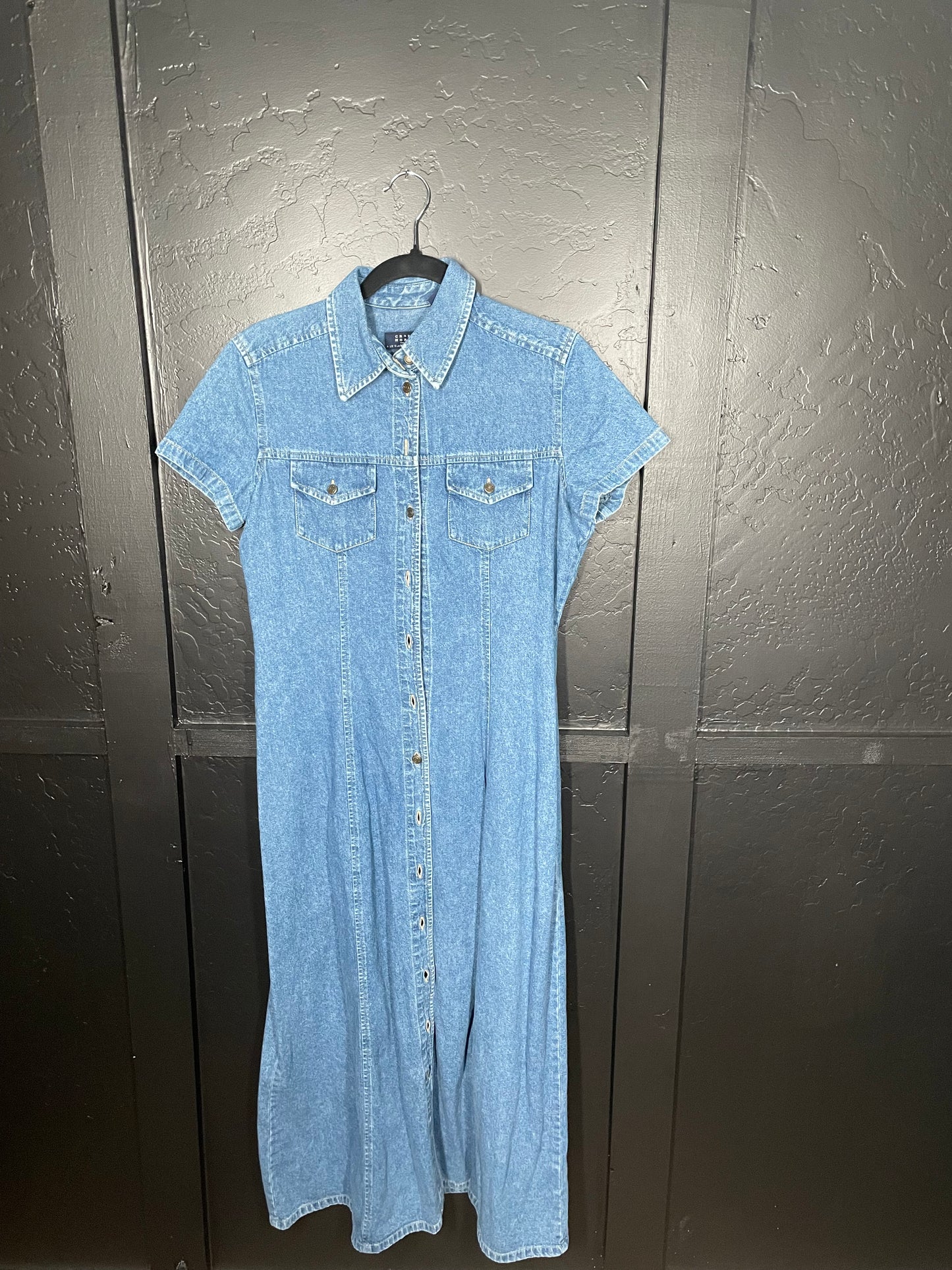 Denim Collared Dress