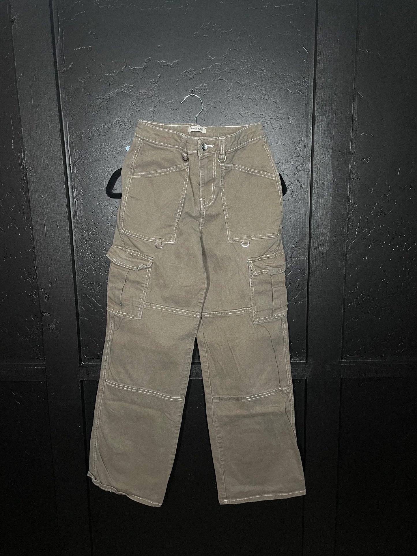 Tan Cargo Jeans