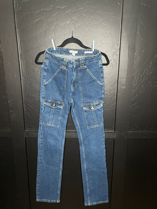 Cargo Denim Jeans