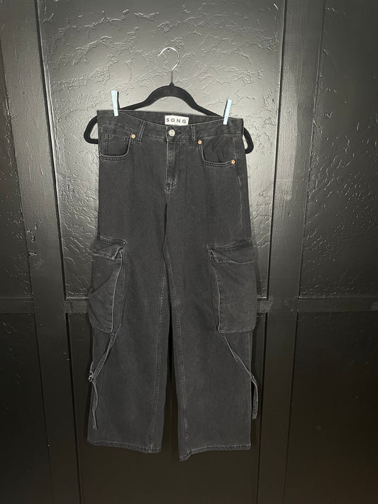 Denim Cargo Skater Jeans